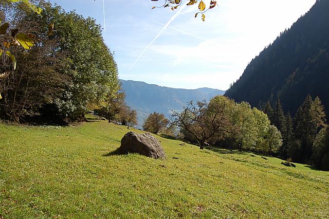 Wandern Meraner Land im Herbst